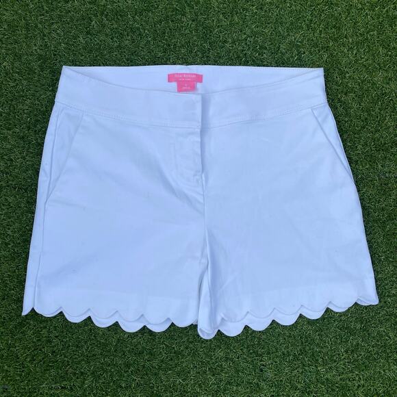 Isaac Mizrahi New York Women's White Shorts Size 4 - Picture 1 of 4